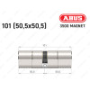 Цилиндр ABUS BRAVUS MAGNET 3500 MX, ключ-ключ, 100 мм (50х50)