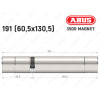 Циліндр ABUS BRAVUS MAGNET 3500 MX, ключ-ключ, 190 мм (60х130)