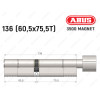 Цилиндр ABUS BRAVUS MAGNET 3500 MX, с тумблером, 135 мм (60х75T)