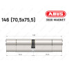 Цилиндр ABUS BRAVUS MAGNET 3500 MX, ключ-ключ, 145 мм (70х75)