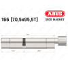Цилиндр ABUS BRAVUS MAGNET 3500 MX, с тумблером, 165 мм (70х95T)