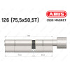 Циліндр ABUS BRAVUS MAGNET 3500 MX, з тумблером, 125 мм (75х50T)