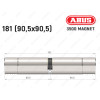 Циліндр ABUS BRAVUS MAGNET 3500 MX, ключ-ключ, 180 мм (90х90)