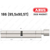Цилиндр ABUS BRAVUS MAGNET 3500 MX, с тумблером, 185 мм (95х90T)