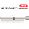 Циліндр ABUS BRAVUS 4000 MX, з тумблером, 185 (105х80T)