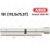 Циліндр ABUS BRAVUS 4000 MX, з тумблером, 190 (115х75T)