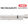 Циліндр ABUS BRAVUS 4000 MX, з тумблером, 185 (140х45T)