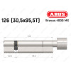 Циліндр ABUS BRAVUS 4000 MX, з тумблером, 125 (30х95T)