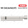 Циліндр ABUS BRAVUS 4000 MX, з тумблером, 180 (40х140T)