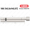 Циліндр ABUS BRAVUS 4000 MX, з тумблером, 185 (40х145T)