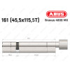 Циліндр ABUS BRAVUS 4000 MX, з тумблером, 160 (45х115T)