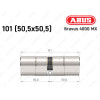 Цилиндр ABUS BRAVUS 4000 MX, ключ-ключ, 100 (50х50)