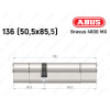 Циліндр ABUS BRAVUS 4000 MX, ключ-ключ, 135 (50х85)