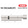 Циліндр ABUS BRAVUS 4000 MX, з тумблером, 140 (50х90T)