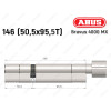 Циліндр ABUS BRAVUS 4000 MX, з тумблером, 145 (50х95T)