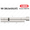 Циліндр ABUS BRAVUS 4000 MX, з тумблером, 180 (60х120T)