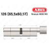 Циліндр ABUS BRAVUS 4000 MX, з тумблером, 125 (65х60Т)