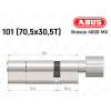 Цилиндр ABUS BRAVUS 4000 MX, с тумблером, 100 (70х30Т)