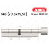 Циліндр ABUS BRAVUS 4000 MX, з тумблером, 145 (70х75T)