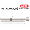 Циліндр ABUS BRAVUS 4000 MX, з тумблером, 185 (80х105T)