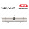 Циліндр ABUS BRAVUS 4000 MX, ключ-ключ, 175 (85х90)