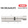 Циліндр ABUS BRAVUS 4000 MX, з тумблером, 135 (90х45T)