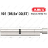 Циліндр ABUS BRAVUS 4000 MX, з тумблером, 195 (95х100T)