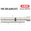 Циліндр ABUS BRAVUS 4000 MX, з тумблером, 155 (95х60T)