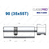Циліндр Mul-T-Lock Classic Pro ключ-тумблер 90 мм (35x55T)