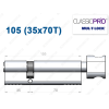 Циліндр Mul-T-Lock Classic Pro ключ-тумблер 105 мм (35x70T)