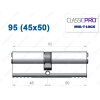 Цилиндр Mul-T-Lock Classic Pro ключ-ключ 95 мм (45x50)