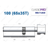 Циліндр Mul-T-Lock Classic Pro ключ-тумблер 100 мм (65x35T)