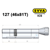 Циліндр EVVA ICS 127 мм (46x81T), з тумблером