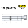 Циліндр EVVA ICS 127 мм (56x71T), з тумблером