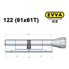 Циліндр EVVA ICS 122 мм (61x61T), з тумблером