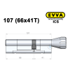 Циліндр EVVA ICS 107 мм (66x41T), з тумблером