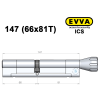 Цилиндр EVVA ICS 147 мм (66x81T), с тумблером