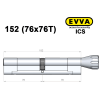 Цилиндр EVVA ICS 152 мм (76x76T), с тумблером