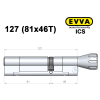 Циліндр EVVA ICS 127 мм (81x46T), з тумблером