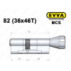 Цилиндр EVVA MCS 82 мм (36x46T), с тумблером