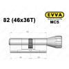 Циліндр EVVA MCS 82 мм (46x36T), з тумблером