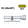 Циліндр EVVA MCS 92 мм (46x46T), з тумблером