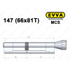 Цилиндр EVVA MCS 147 мм (66x81T), с тумблером