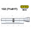 Цилиндр EVVA MCS 132 мм (71x61T), с тумблером