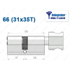 Цилиндр Mul-T-Lock Integrator ключ-тумблер 66 мм (31x35T)