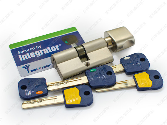 Циліндр Mul-T-Lock Integrator ключ-ключ 62 мм (27x35)