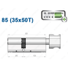 Циліндр Mul-T-Lock MT5+ з тумблером 85 мм (35x50T)