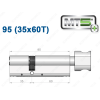 Цилиндр Mul-T-Lock MT5+ с тумблером 95 мм (35x60T)