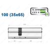 Цилиндр Mul-T-Lock MT5+ ключ-ключ 100 мм (35x65)