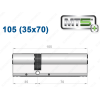 Цилиндр Mul-T-Lock MT5+ ключ-ключ 105 мм (35x70)